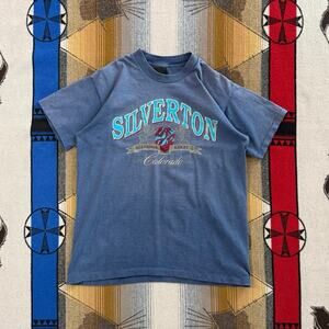 Vintage 90s Silverton Colorado T-Shirt Size Medium Nature Outdoor Mountains